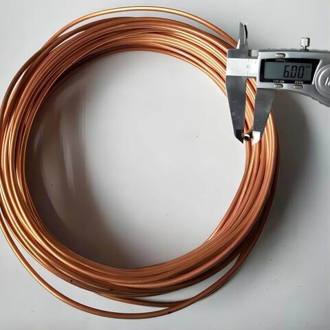 12 GA Solid Bare Copper Round Wire 50 ft. Coil (Dead Soft) 99.9% Pure