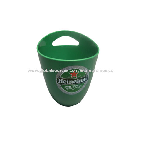 Cubitera de plástico de gran venta, formas, colores y logotipos personalizados disponibles. Ideal para eventos y promociones.