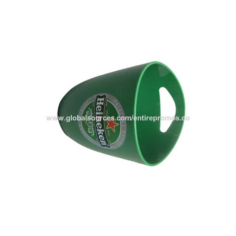 Cubitera de plástico de gran venta, formas, colores y logotipos personalizados disponibles. Ideal para eventos y promociones.