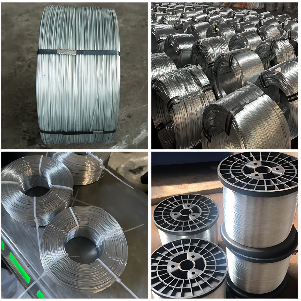 High Tensile Line Hot Dipped Alambre Galvanizado 12 Gauge Gi Wire 4mm ...