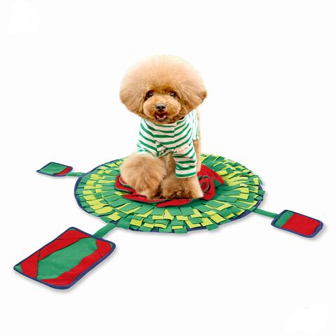 Pet Sniffing Mat Dog Cat Smell Training Pad Removable Snuffle Mat