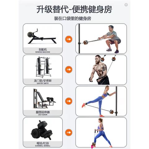 Buy Wholesale China New Products Power Pump Fitness Resistance Training Home  Gym Equipment Exercisetotal Body Workout For Men And Women 3-20kg Power &  Mini Gym Exercise Total Body Workout at USD 18