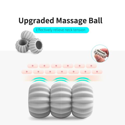 Buy Wholesale China Custom Logo Manual Neck Massager Roller 6 Ball Manual  Dual Pressure Point Cervical Neck Massager Roller & Neck Massager at USD  1.21