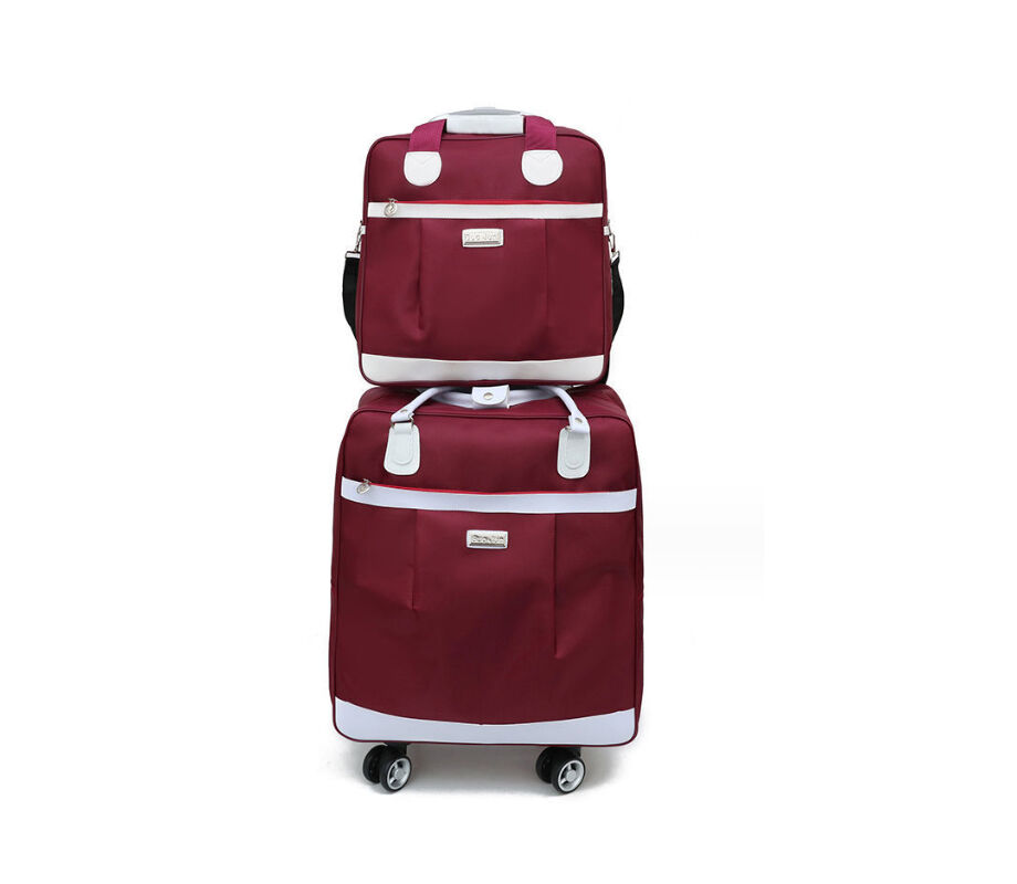 Durable Soft Luggage Set Suitcase Soft Fabric Cases Travel Bags Luggage ...