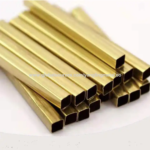 Brass Round Tube Brass Hollow Tube Hollow Tube Brass Tube Pipe