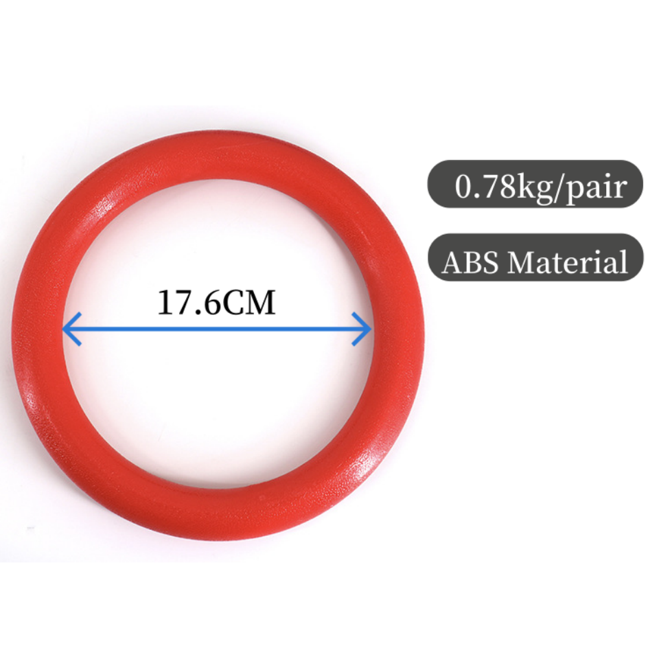 Buy Wholesale China Gymnastics Rings Abs Gym Rings Adjustable Buckle