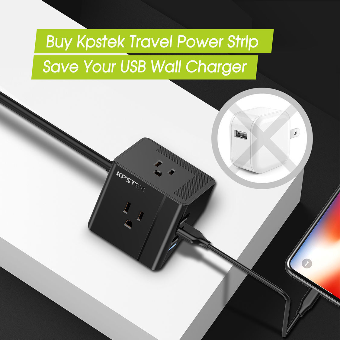 25W 5 Port Charging Socket Travel Multi-Port Fast Charge USB