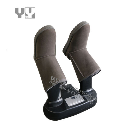 Seche Chaussures Pliable Portable, Séchoir à Bottes Portable Air Chaud à  360° avec 4 Modes Minuterie, Chauffe-Bottes/Sèche-Bottes pour Chaussures