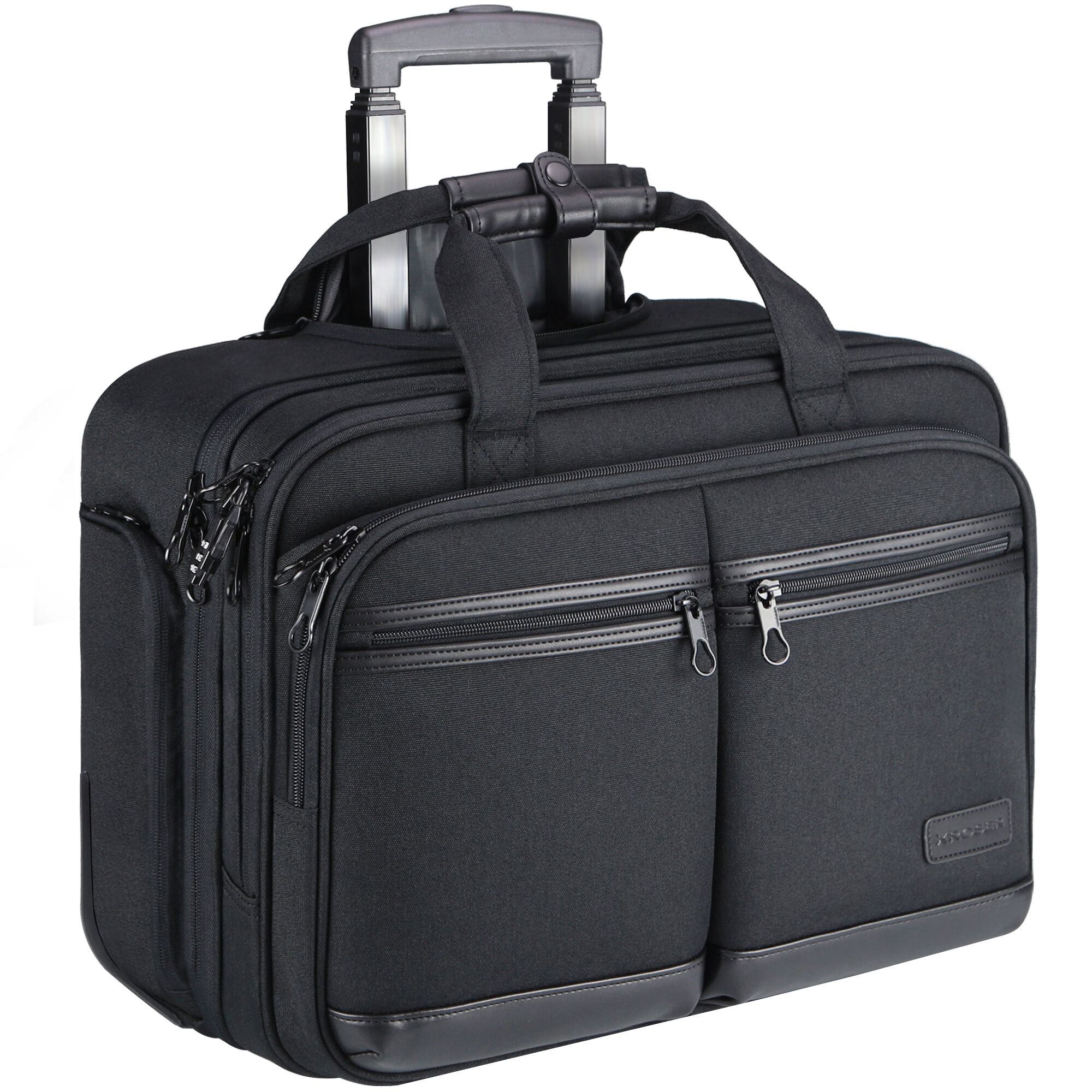 Buy Wholesale China Premium Rolling Briefcase Fits Up To 17.3 Inch