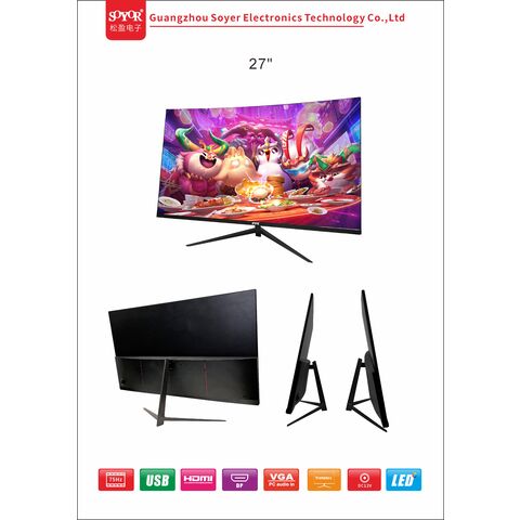 4k Monitor Factory Direct 32 Inch Pc Gaming Monitor Curved 144hz Monitor  Led Screen Monitor - Lcd Monitors - AliExpress