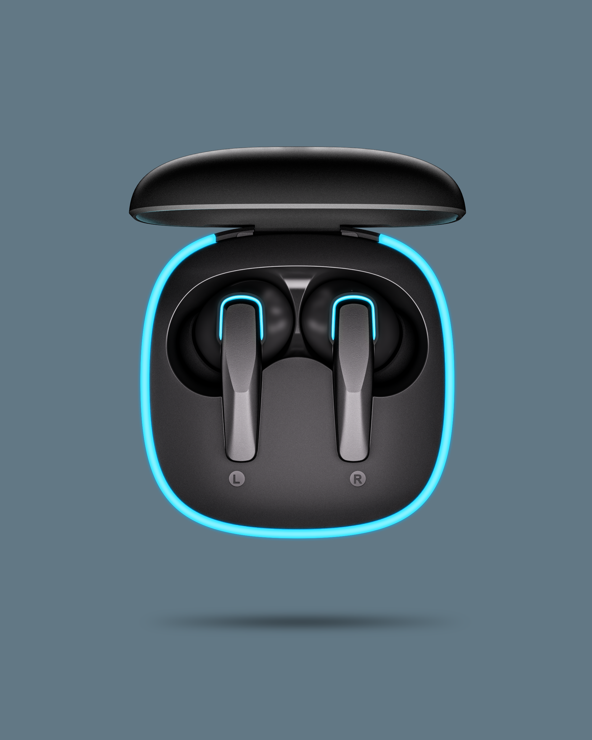 Gaming Tws Earbuds Dual Mic High Quality Enc /anc Tws Earphones Low