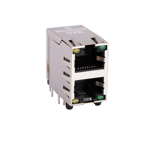 Buy Wholesale China Rj45 Ethernet Socket Plug-in Emi Finger Shield Rj45  Cat5 1x8 Multi Port Rj45 Modular Jacks , Without Led ,  Dgkyd561888hwa1dy1022 & Rj45 Connector at USD 5