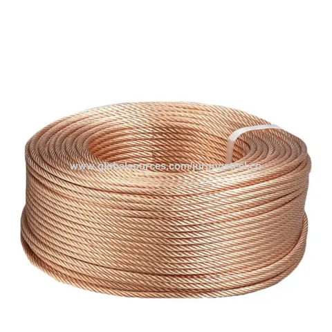 Buy Wholesale China Electrical Resistor Lead Copper Material 12 Awg  Annealed Bare Copper Wire & Copper Wire at USD 4800
