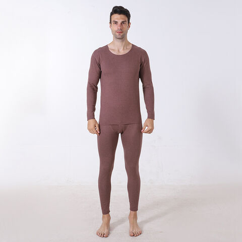 Conjunto de Ropa Térmica de Talla Grande para Mujer y Hombre - Ropa Interior Térmica para Invierno al por mayor