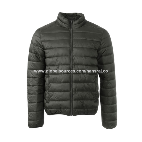 Men's Lightweight Puffer Jacket Packable Waterproof Down Coat