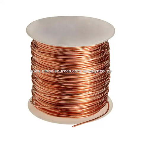 Buy Wholesale China 12 Ga Solid Bare Copper Round Wire 50 Ft. Coil