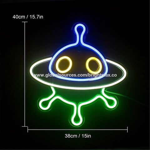 Neon Light Sign Wall Art - Rainbow - 40cm