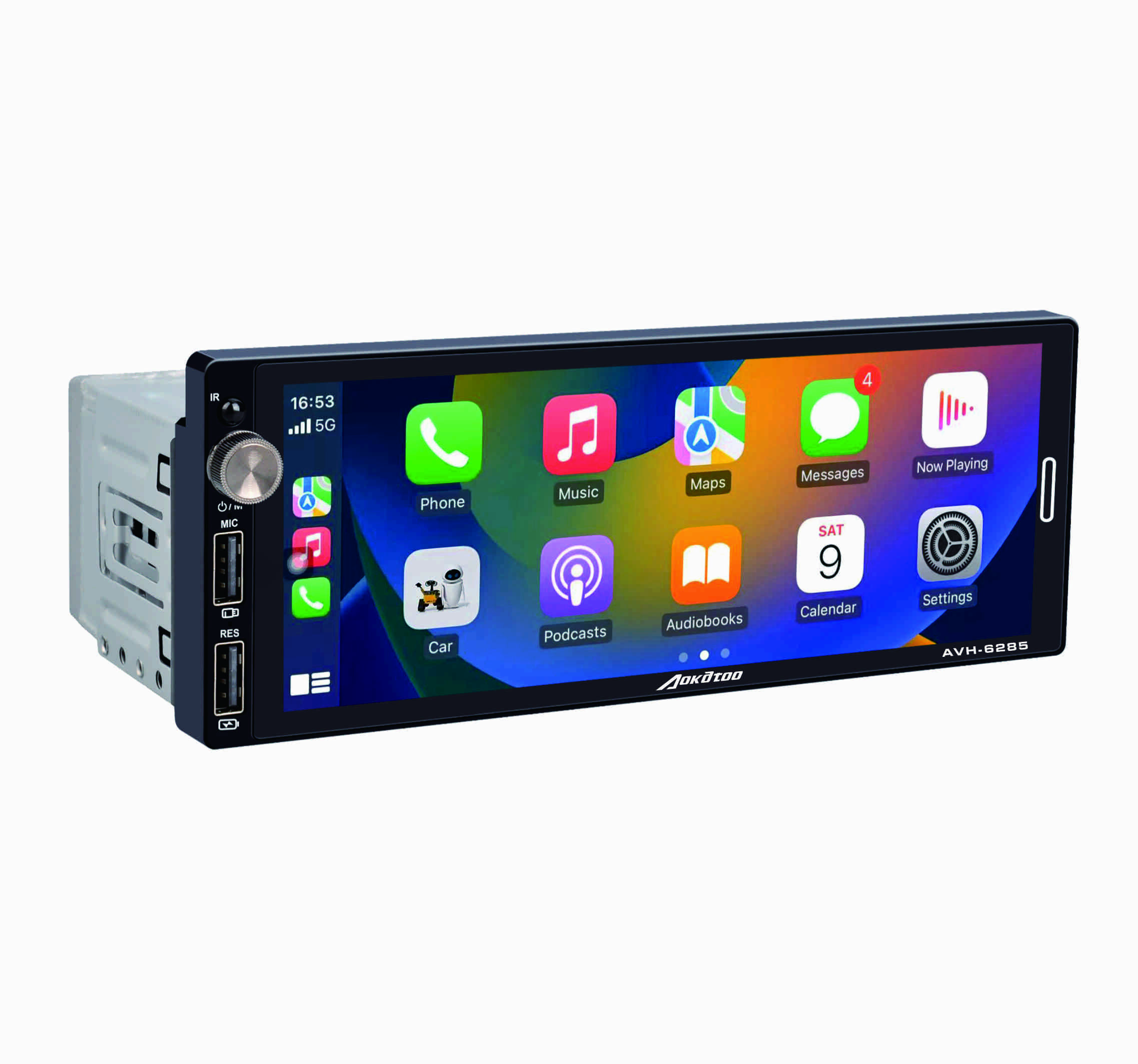 Buy Wholesale China 1 Din 6.86-inch Tft Car Radio Bt Stereo Usb Dvr Mp3 ...