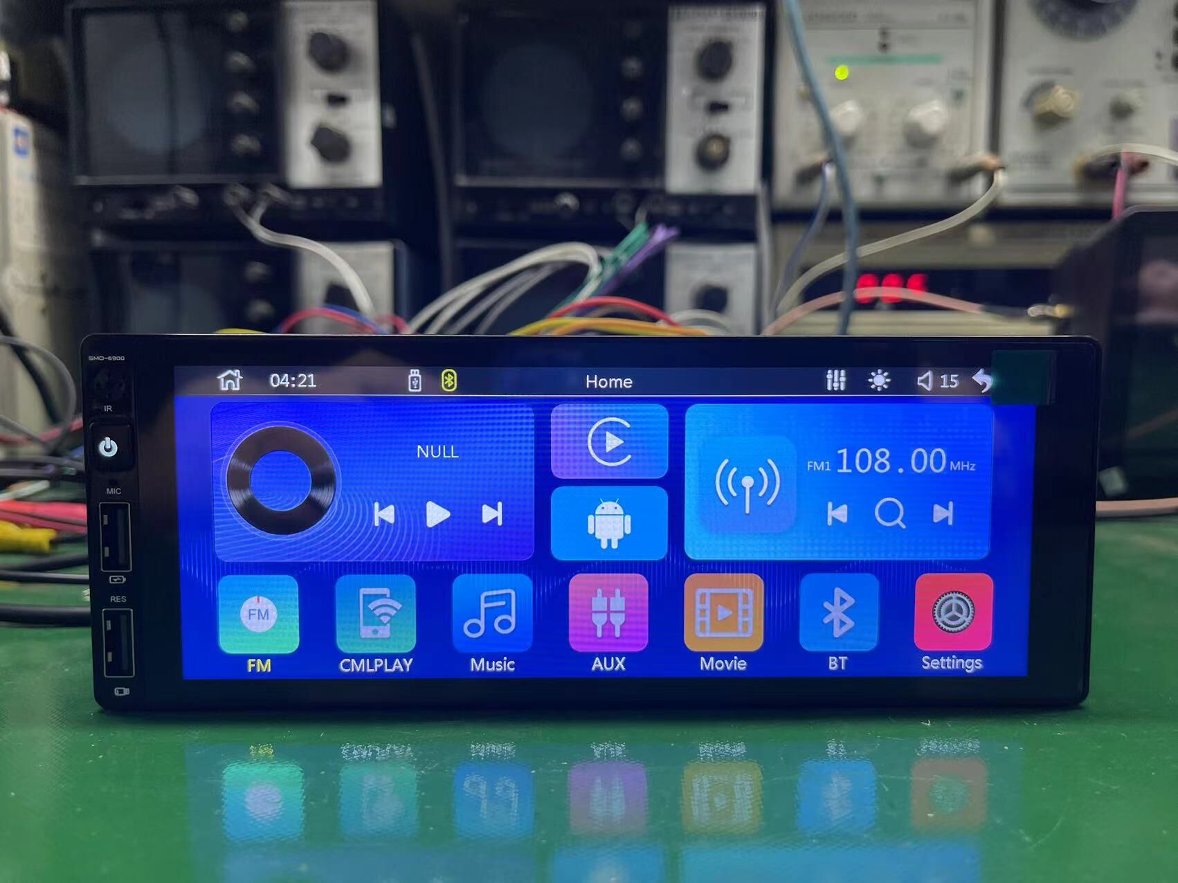 Buy Wholesale China Universal 1 Din 6.86inch Bt Stereo Usb Dvr Car ...