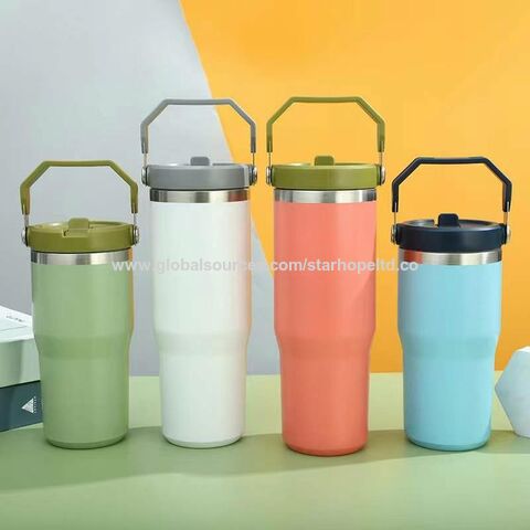 Stanley IceFlow Stainless Steel Tumbler with Straw - Vacuum Insulated Water  Bottle for Home, Office or Car 