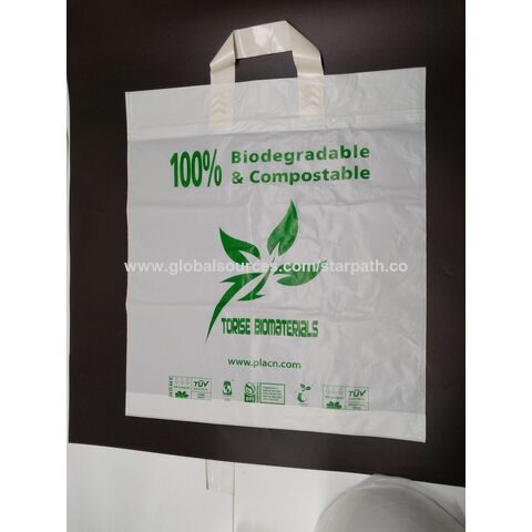 Carry Bags - Bio plastic(PLA)- Ecosphere 100% Biodegradable Eco-friendly 1  KG (All Sizes) - Ecosphere