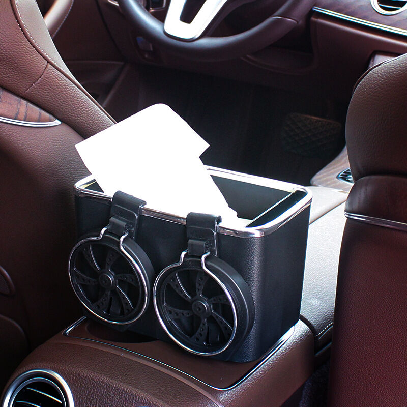 Universal Car Armrest Center Console Box Organizer Cup Holder Storage  Bracket Tissue Storage Box Car Accessories