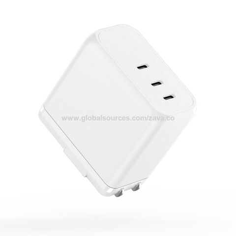 Chargeur Portable GaN 100W OEM Best-Seller 3C PD Adaptateur de Charge Rapide Trois Ports Chargeur de Téléphone