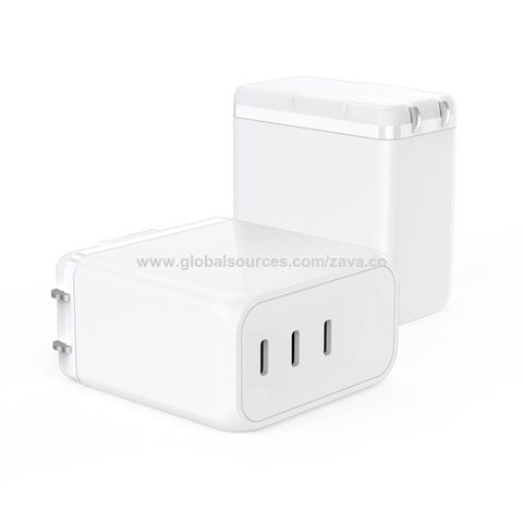 Chargeur Portable GaN 100W OEM Best-Seller 3C PD Adaptateur de Charge Rapide Trois Ports Chargeur de Téléphone