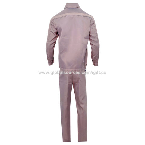 CQR Men's Zip-Front Coverall, Twill Stain & Wrinkle Resistant Work  Coverall, Action Back Jumpsuit with Multi Pockets