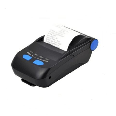 Printer Barcode Termal 58mm 2 Inci untuk Android, Printer Mobile Portabel, Mesin Pelabelan