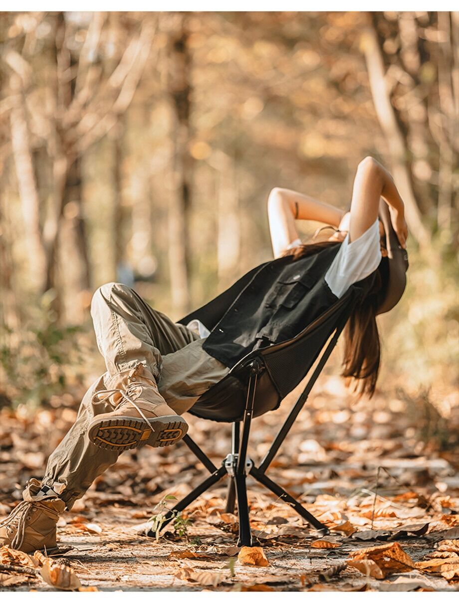Step Stool Folding Camping Chair Lightweight Picnic Fishing Chair