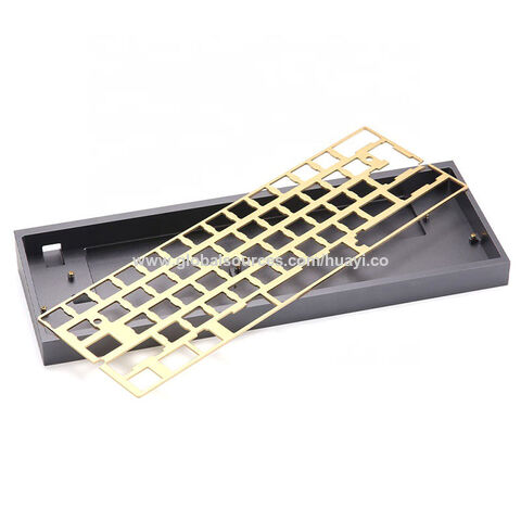 Kit de Teclas Industriales OEM, Mecanizado CNC en Aluminio y Acero Inoxidable, Juego de Carcasa Superior e Inferior para Teclado