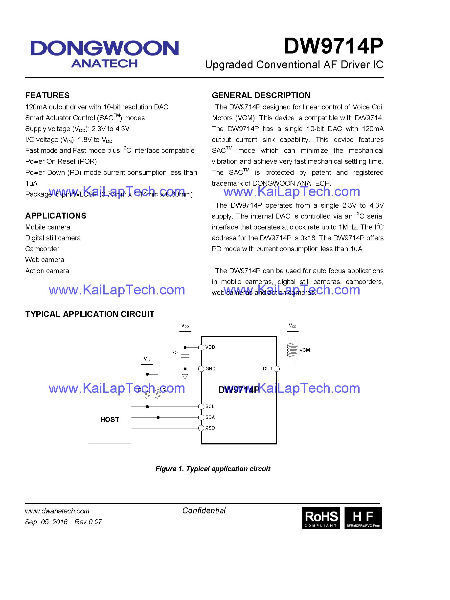 Klt-p4ma-imx219 V1.4 8mp Imx219 Mipi Interface Auto Focus Camera Module ...
