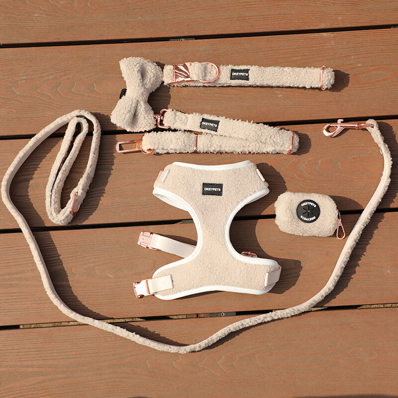 Buy Wholesale China Wholesale Fleece Velvet Dog Leash Harness Vest ...