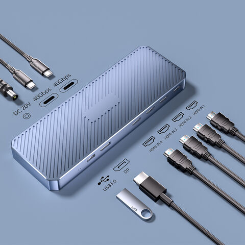 Thunderbolt 3 Dockingstation Hub mit Dual-Kartenleser (SD/TF) - Direkt vom Hersteller
