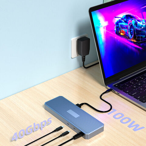 Thunderbolt 3 Dockingstation Hub mit Dual-Kartenleser (SD/TF) - Direkt vom Hersteller