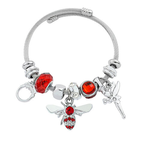 Wholesale Fashionable Alloy Women's Bracelet with Cartoon Characters,  Perfect for Gifting Occasions in 2023