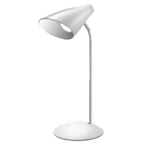 Lámpara de Escritorio LED con Cuello Flexible, Atenuación Táctil, Luz RGB de Color, Puerto USB de Carga, Reloj y Alarma para Mesilla de Noche - Lámpara de Ambiente para Lectura