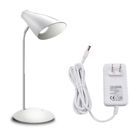 Lámpara de Escritorio LED con Cuello Flexible, Atenuación Táctil, Luz RGB de Color, Puerto USB de Carga, Reloj y Alarma para Mesilla de Noche - Lámpara de Ambiente para Lectura
