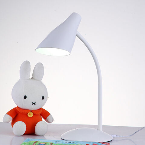 Lámpara de Escritorio LED con Cuello Flexible, Atenuación Táctil, Luz RGB de Color, Puerto USB de Carga, Reloj y Alarma para Mesilla de Noche - Lámpara de Ambiente para Lectura