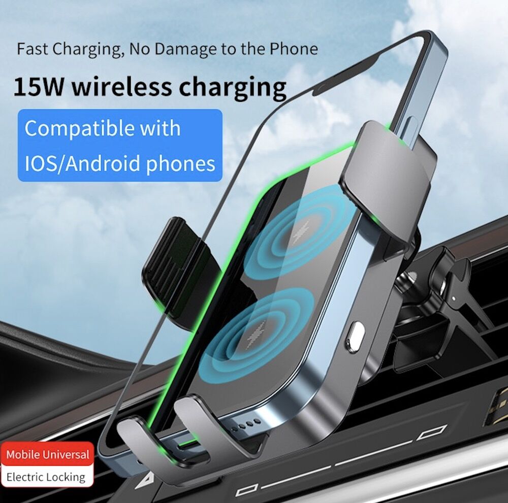 Chargeur induction fast charge double