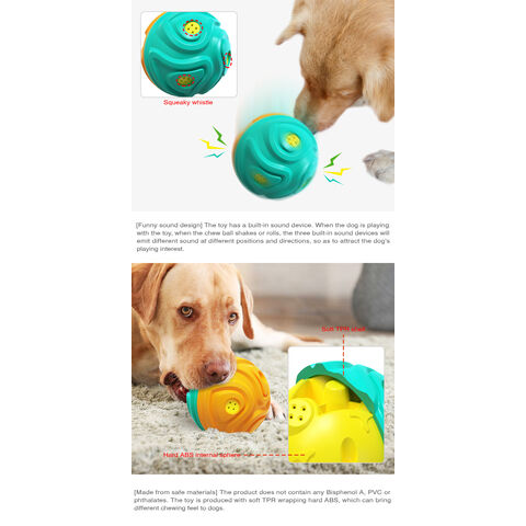 Dog Toys for Aggressive Chewers Irregular Squeaky Dog Toy Outdoor Flying Disc Interactive Training Toy Dog Teeth Grinding Ball