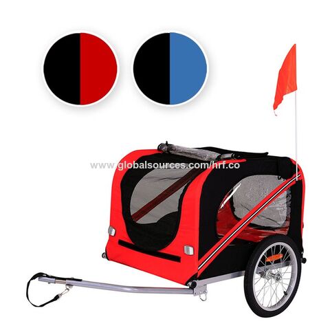 Hot Pet Bicycle Trailer Bike Trailer Small & Medium Sized Dogs Bicycle  Carrier Oem Factory For Dog Bike Trailer - China Wholesale Dog Bike Trailer  $32.5 from Qingdao Hongrunfa Machinery Co. Ltd