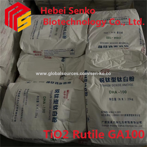 Buy Wholesale China Ga100 High Whiteness Tio2 Titanium Dioxide