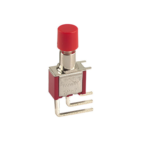 Mini interrupteur à bouton-poussoir SPDT on-(on) 3A 120V 1A 250VAC momentané 3 positions - Interrupteur miniature pour B2B