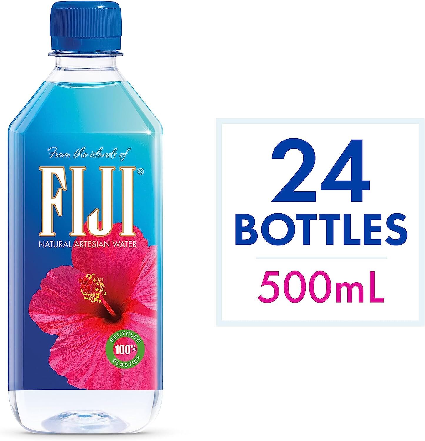 Buy Wholesale United Kingdom Fiji Water Natural Artesian Water Bottles, 6 X 500 Ml (pack Of 4