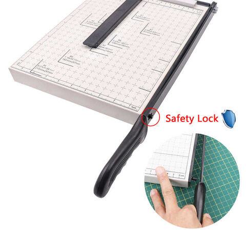 Paper Trimmer Paper Cutter Guillotine Paper Cutter, Small Paper Cutters in  Printing Houses, Manually A4 File Photo Paper Cutter, Scrapbooking Tool