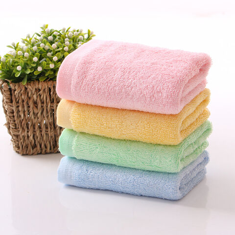 Cute Kids Cotton Hand Towels Wholesale MOQ 12