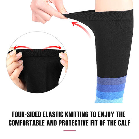 Breathable Summer Running Elastic Football Leg Sleeve Sockings No-Slip  Comfort