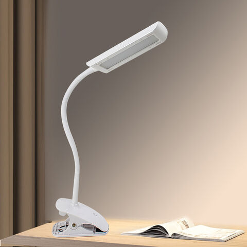 Mini lampe de lecture de livre flexible à clipser, lumière LED lumineuse,  lampe pour voyage, chambre
